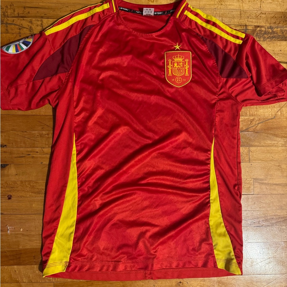 Spain National Team Red Jersey